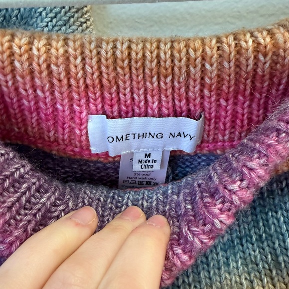 Something Navy Poppy Ombré Lounge Set - Picture 3 of 5